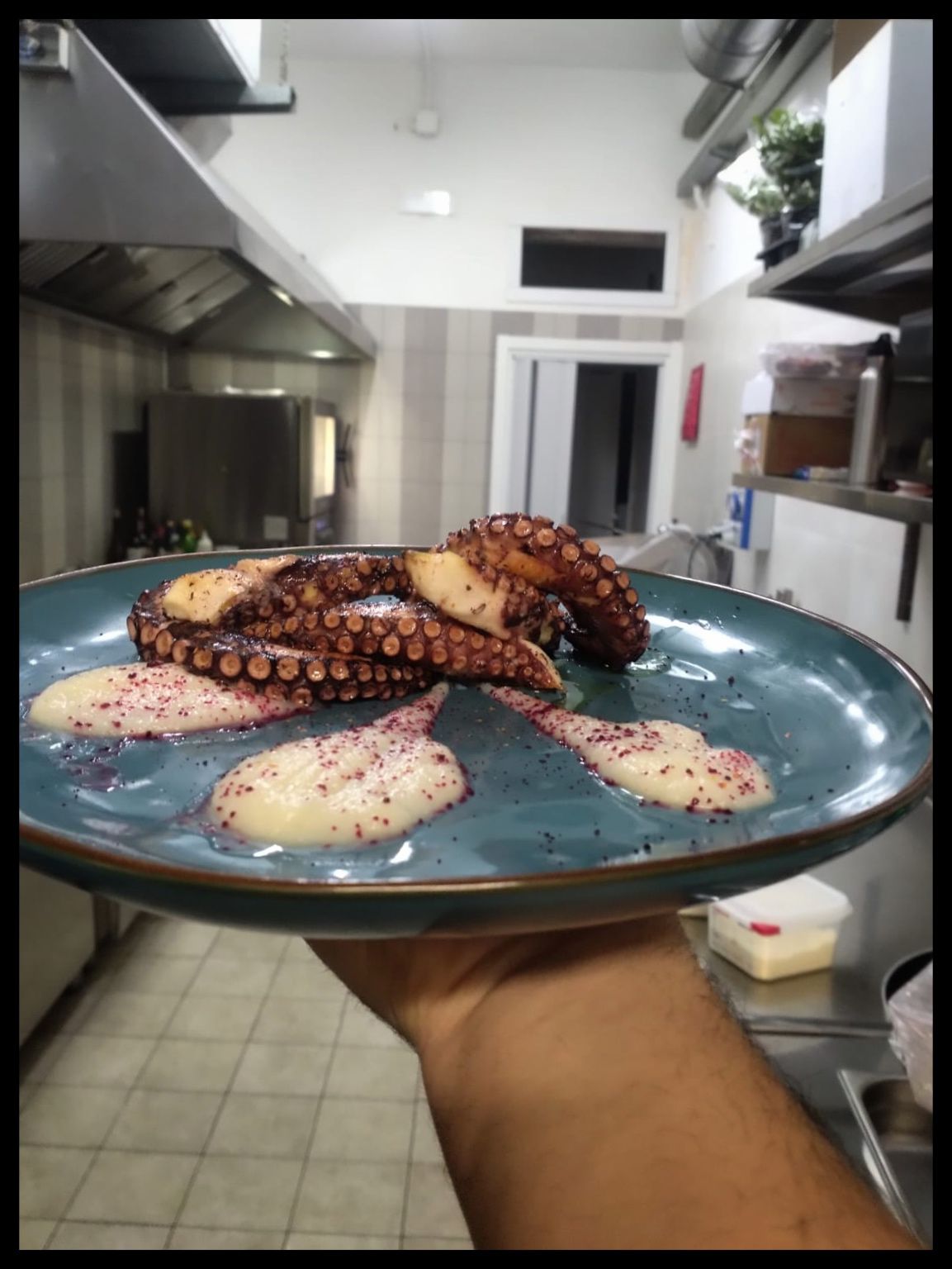 foto di alcune delle pietanze preparate da Francesco Andrisani