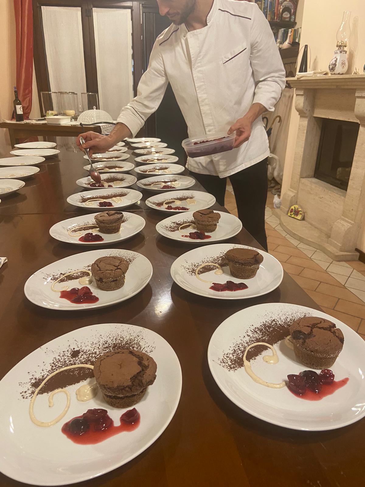 foto di alcune delle pietanze preparate da Emiliano Mengoni