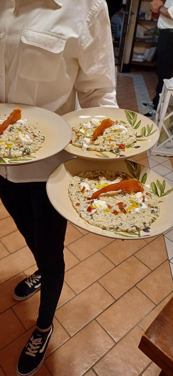 foto di alcune delle pietanze preparate da Emiliano Mengoni