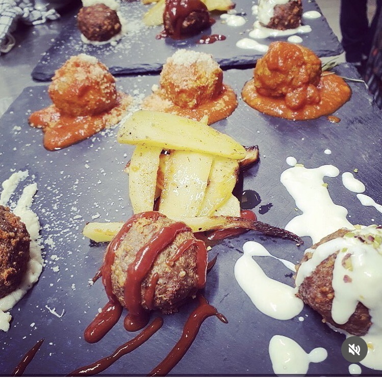 foto di alcune delle pietanze preparate da Maurizio